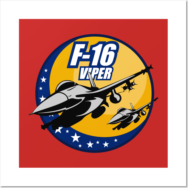 F-16 Viper Wall Art by TCP